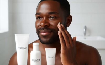 Glow Up: skin products for black men that moisturize, protect, and shine.